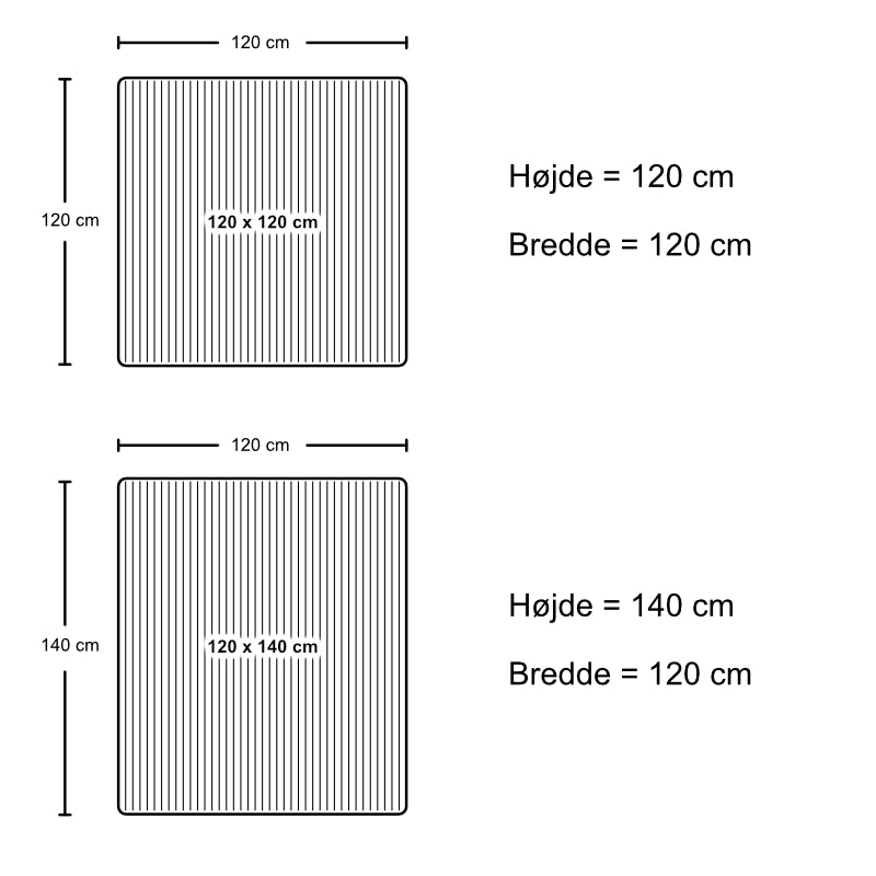 Lines gulvskærm